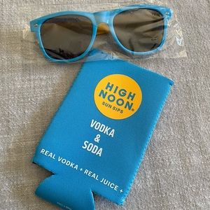 High Noon sunglasses and coozie
